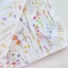 20 Sheets Lavender Print Gift Wrap Tissue Paper, 14x20 Inch Semi-Transparent for Valentine's Wedding Birthday, Craft Decor Sheet