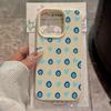 Cute Love Heart Eyes Phone Case For iPhone 17 Pro Max 16 15 14 13 12 11 Pro 14 15 Plus 17 Air Shockproof Silicone Soft Cover