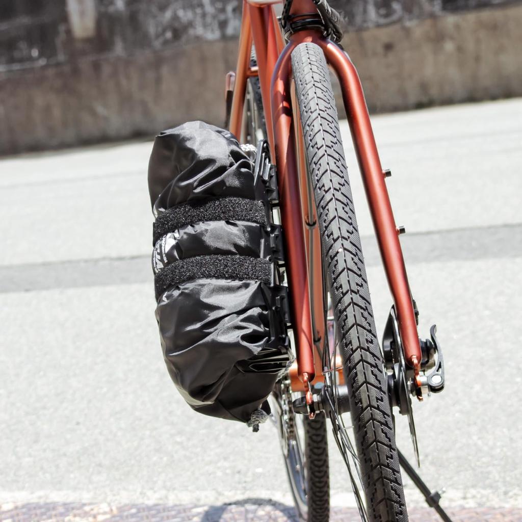 GORIX Cargo Cage for Bicycle Front Road Bottle Holder Loading Cage Forks, Camping, Bike, Gravel, Mount, Bikepacking, Multi-Purpose Cage, (CARGO G1)