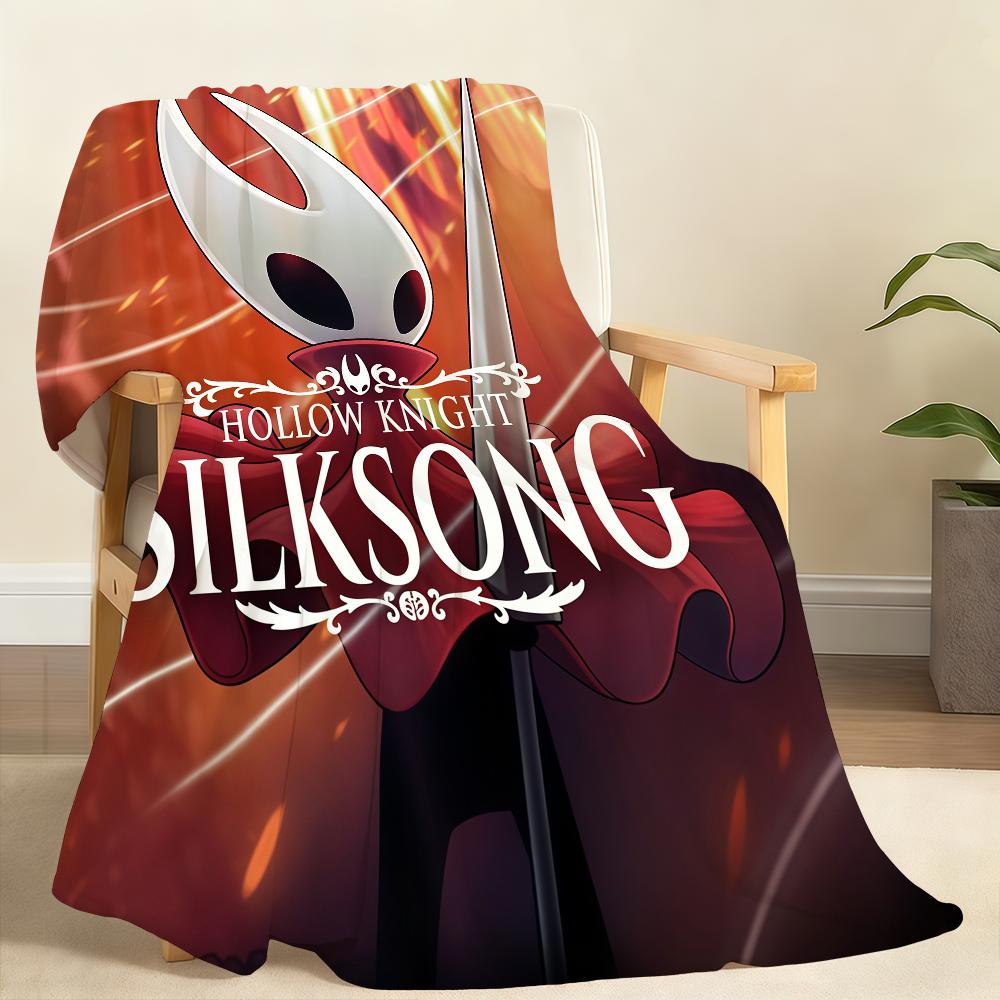 Game H HollowS K Knight S SilksongS Blanket Soft Throw Blanket for Home Bedroom Bed Sofa Picnic Travel Office Rest Blanket Gift