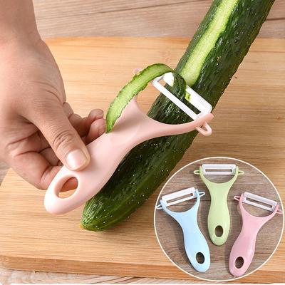 Coltello Ceramico per Sbucciare la Frutta Cucina Multifunzione Pelapatate Casalingo Frutta Verdura Patate Strumento per Sbucciare Accessori