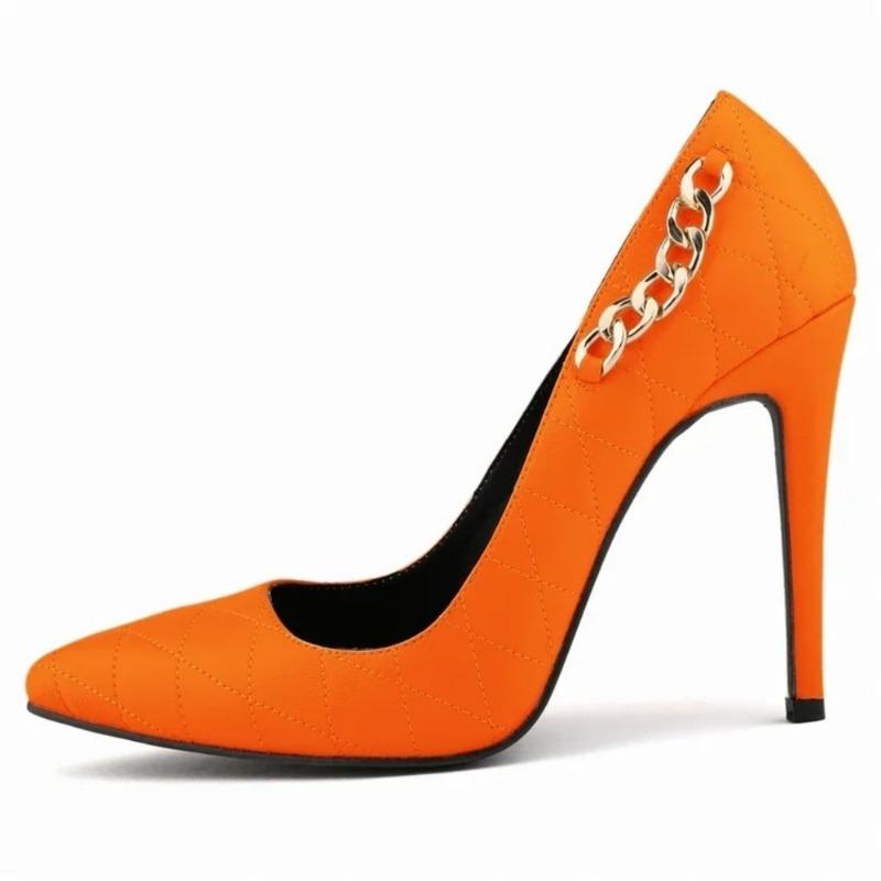 2024 NOVÉ Vysoké podpatky Sexy lodičky Ženy Velká velikost 11CM Bílá Černá Lakovaná kůže na jehlovém podpatku Kancelářské Svatební boty