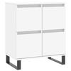 VidaXL Buffet Blanc 60x35x70 cm Bois d'ingénierie 831220
