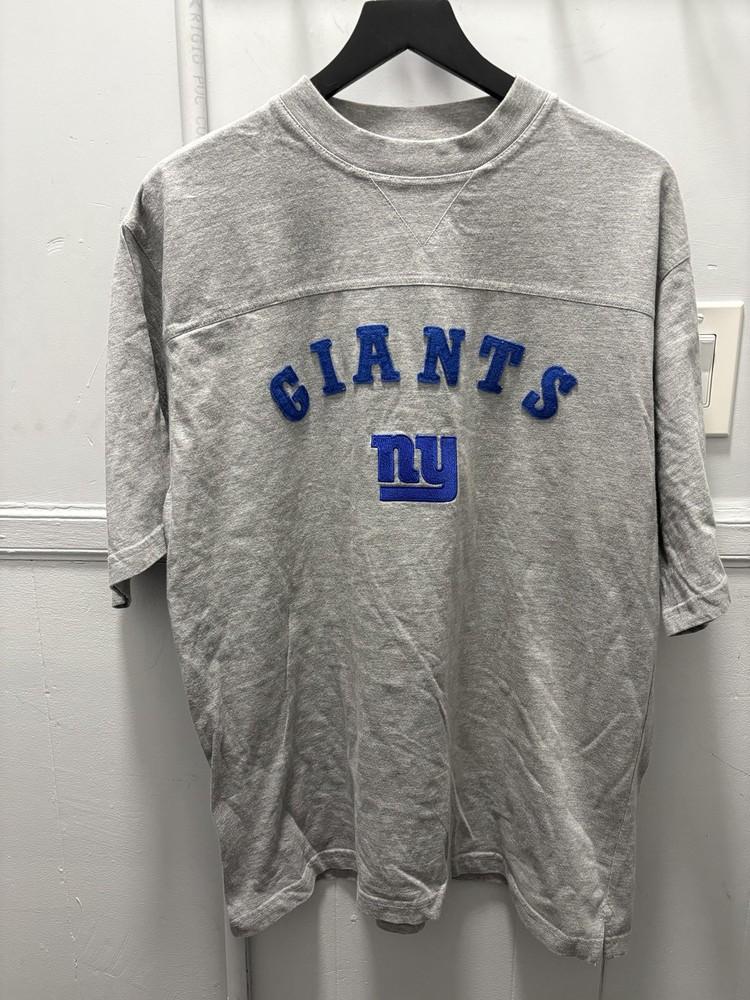

New York Giants Shirt Mens Large Gray NFL Football Applique Lee Sport Tee Unisex T-Shirt XXL