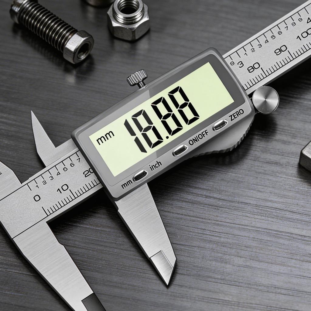 Digital Electronic Vernier Caliper High Precision Industrial Grade Measuring Tool for Jewelry & Cultural Toys