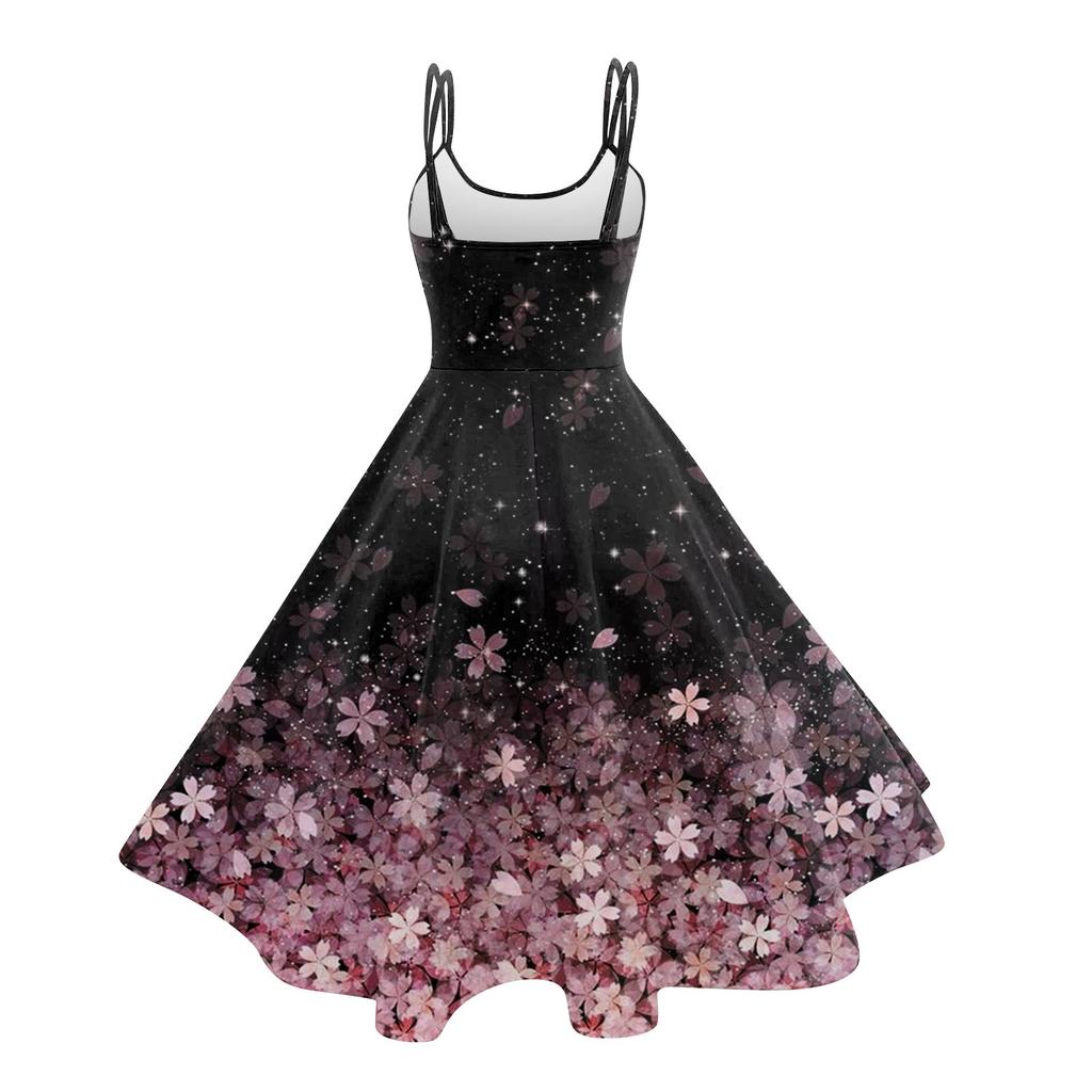 Modisches, bedrucktes, sexy, trägerloses Gothic-Cocktailkleid für Damen, Punk- und Vintage-Kleid.