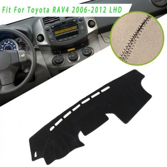 DashMat Dashboard Mat Cover Sun Protector Visor Pad For Toyota RAV4 2006-2012