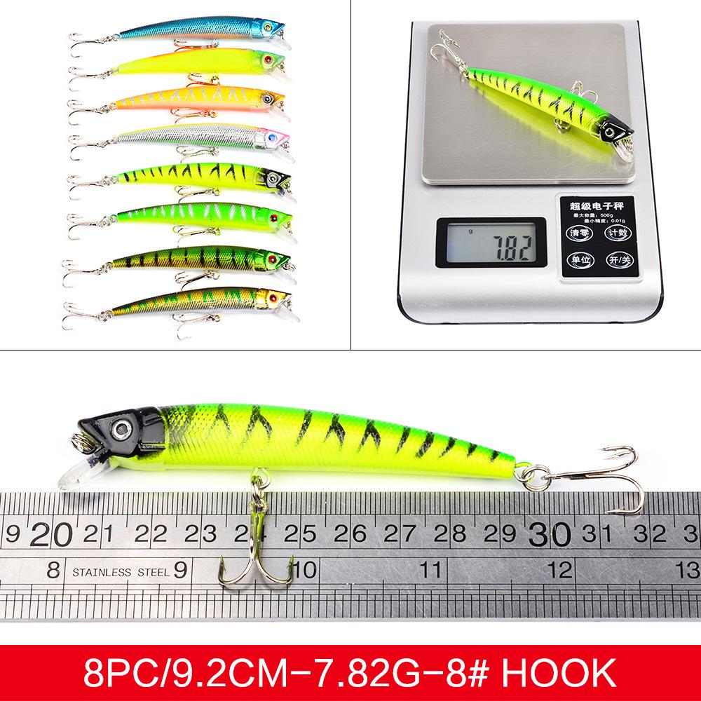 43 zestawy przynęt Lure, zestawy przynęt Luya, zestawy mieszane przynęt miękkich i twardych, bass krzyżowy, wszystko w zestawach mieszanych