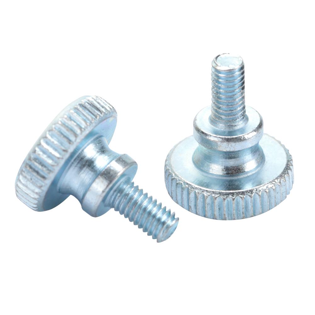 100Pcs   Step Double Handle High Head Knurled Screw M3*6