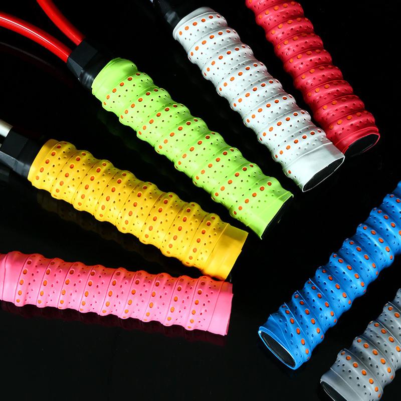 Squash Grip Tennis Racket Grip Tape With Anti Slip Perforated Super Absorbent Sweatband