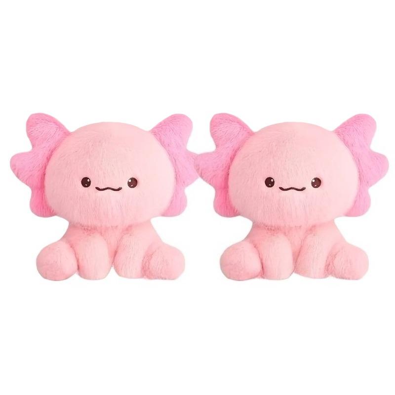 Cute Axolotl Plush Toy Kawaii Salamander Doll Cute Ornaments Stuffed Doll Super Soft Plushie Animal Toy Birth Gift Home Decor