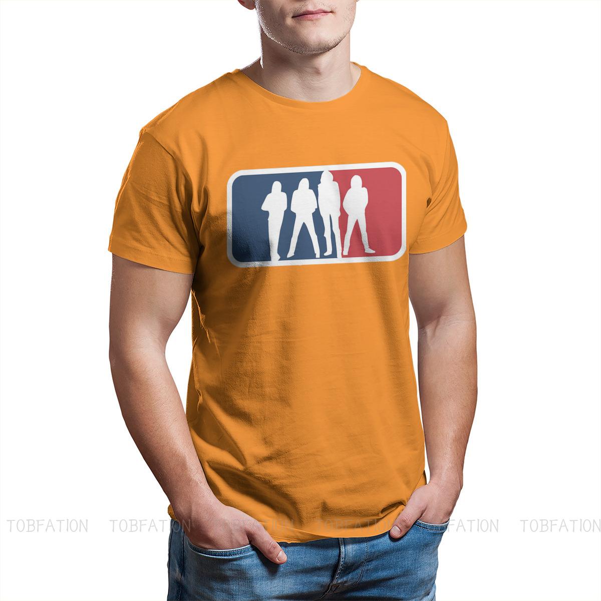 

KISS Рок-н-ролл Музыкальная группа Ramones Мужская футболка Оверсайз Графическая футболка Повседневная Горячая распродажа 100% хлопок Круглый вырез 4XL