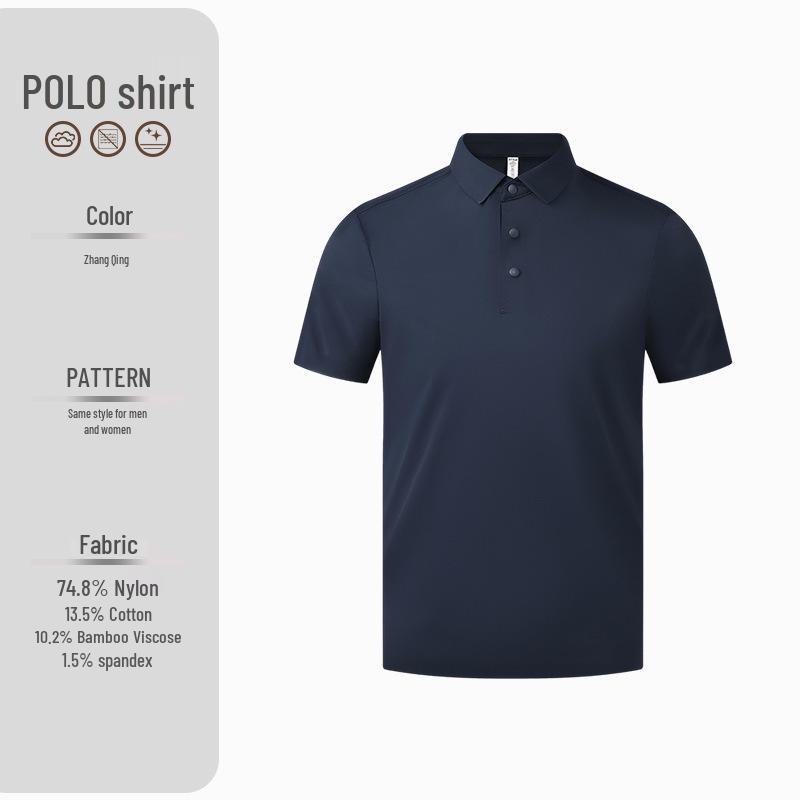 Custom Quick-Dry Summer Polo - Short Sleeve Work Uniform with Logo Printing 3XL