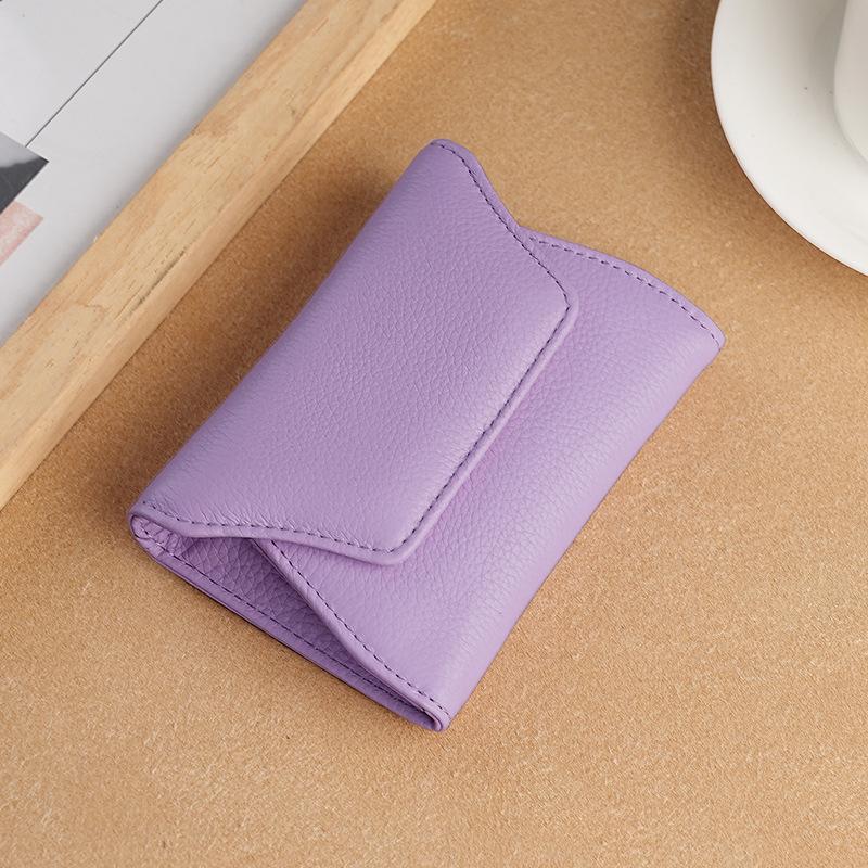 Японский кошелек для монет и визитница из коровьей кожи Унисекс сумка для хранения из натуральной кожи 980₽