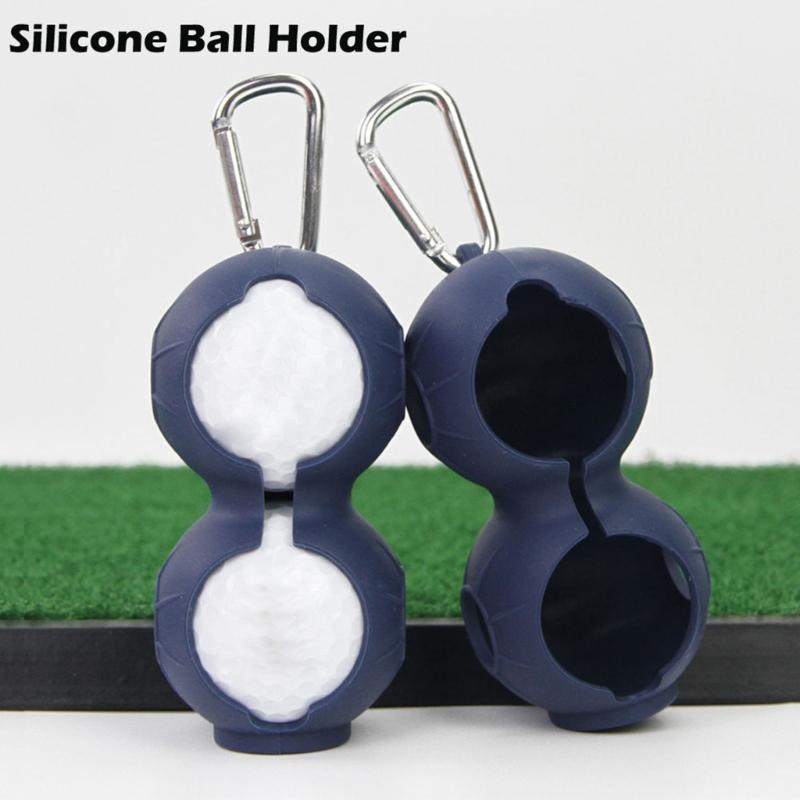 Double Storage Sleeve Golfs Balls Carriers Golfs Balls Holder Case Holder Clip Golfs Balls Holder Balls Marker Holder