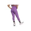 Adidas Logo Print Elastic High Waist Maternity Fitness Pants Women Pants Purple HI6025