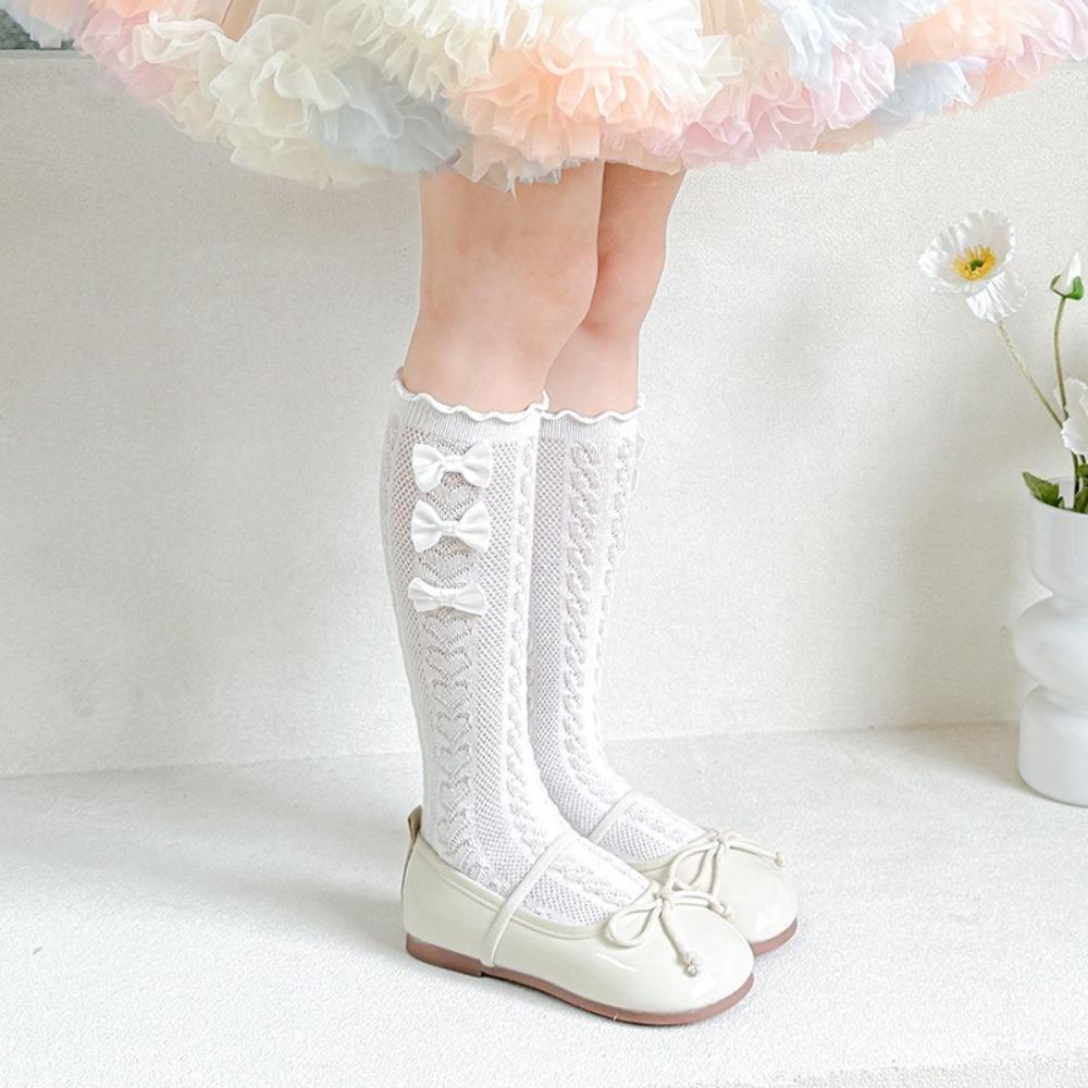 

Гольфы средней длины в стиле Лолиты, носки с махрой в балетном стиле, новые компрессионные носки, подарок белый