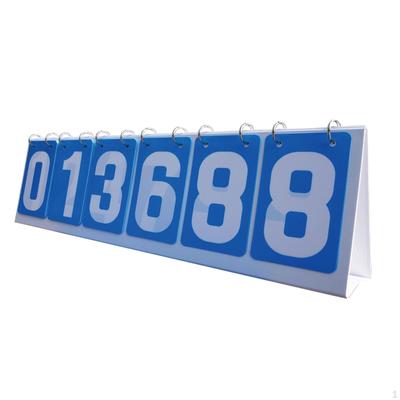 Table Top Scoreboard Professional 6 Digital Score Keeper Numbers Scoring Board for