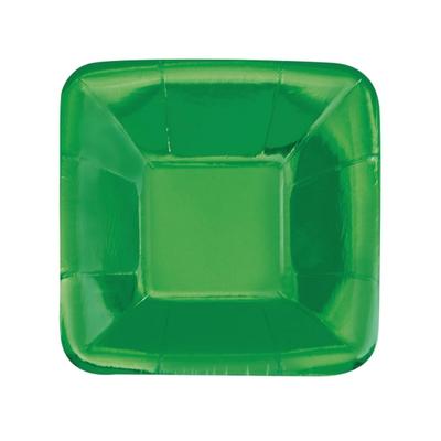 Foil Square Disposable Plates (Pack of 8)