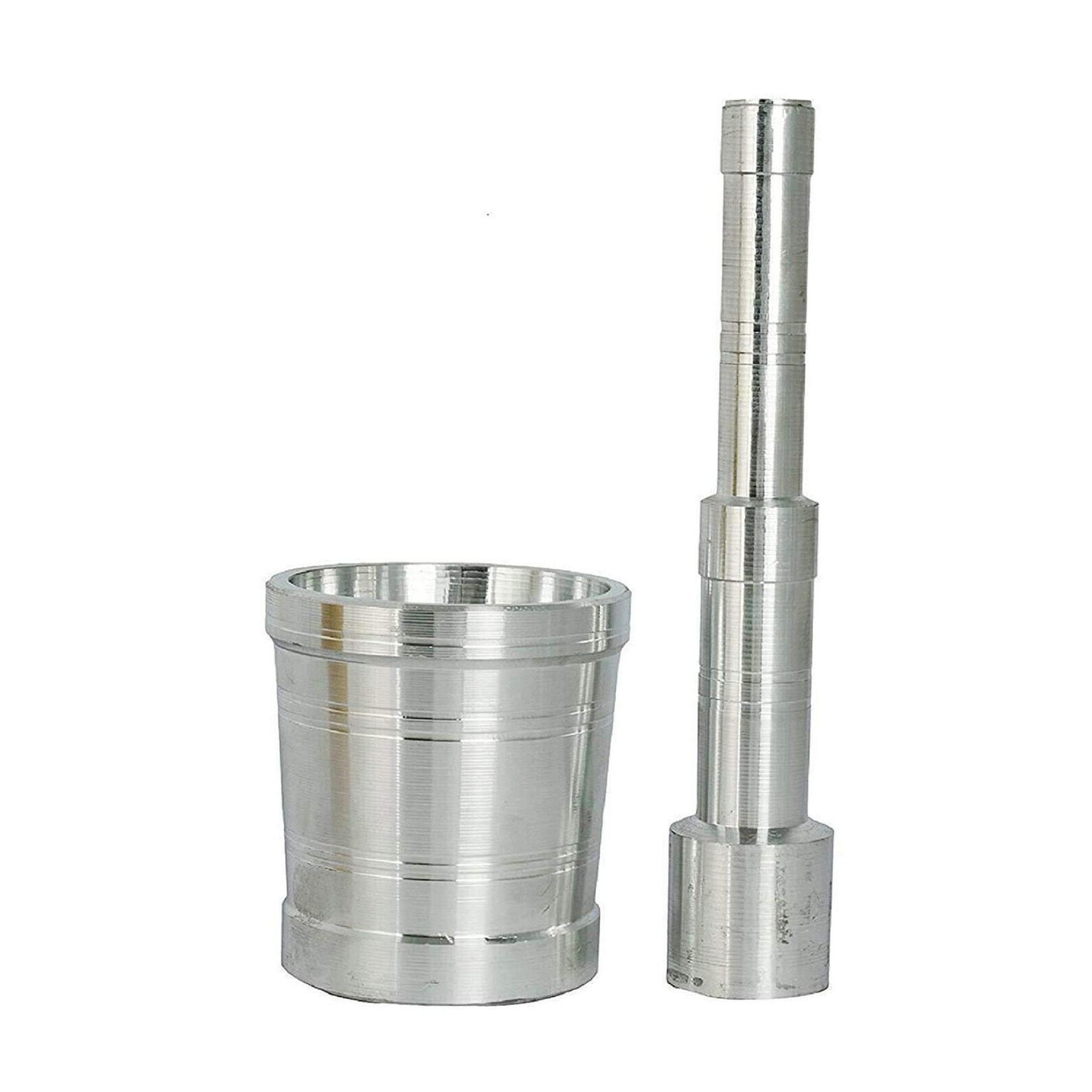 

Indian Traditional Aluminium Heavy Mortar & Pastel Spice Mixer For Home CN863