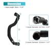 Replacement Automotive HVAC Outlet Heater Hose for Jeep Cherokee 2 4L OEM 68199254AB 68199254AA Fits 200 2015 2017