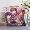 Anime Game DDLC D-Doki Pillow Cover Sofa Cushion Cover Home Room Decoration Children Gift