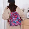 Printed Nylon Backpack Lightweight Travel Backpack