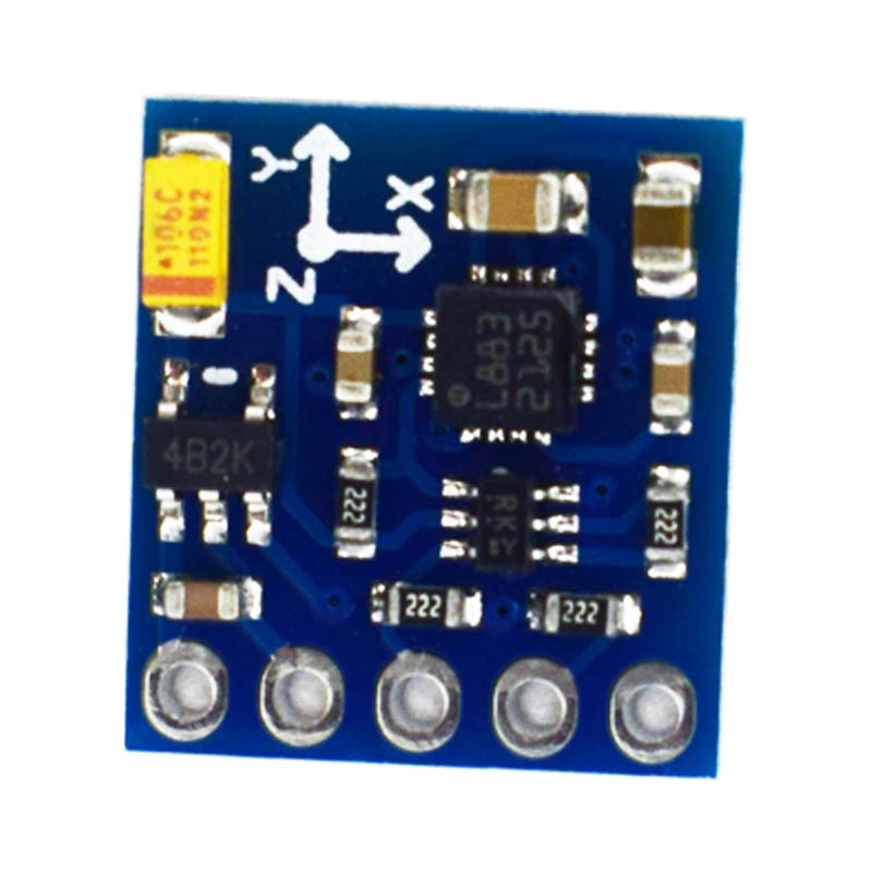 GY-271 QMC5883L 3V-5V Tre 3 Trippelakse Magnetfeltkompass Magnetometersensormodul For Arduino IIC-kort