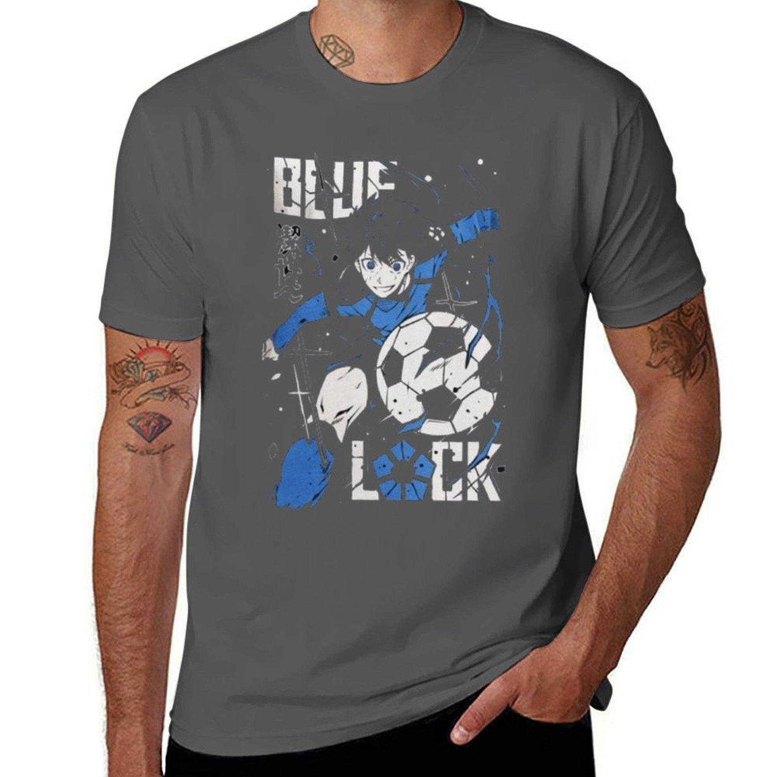 

bluelock T-Shirt man graphic t shirt man t shirts high quality luxury brand t shirt for man T-Shirt 4XL