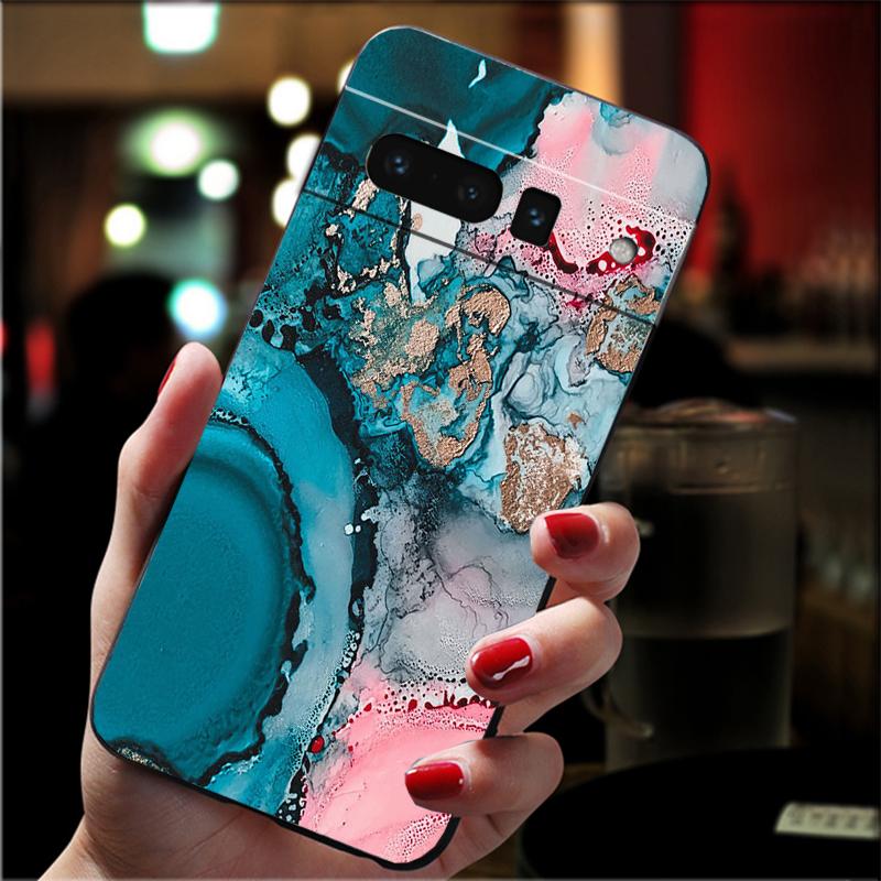Phone Case For Google Pixel 10 Pro XL 9 Pro XL 9A 8 7 6 Pro Pixel 8A 7A 6A Pixel 8 7 6 5 Marble