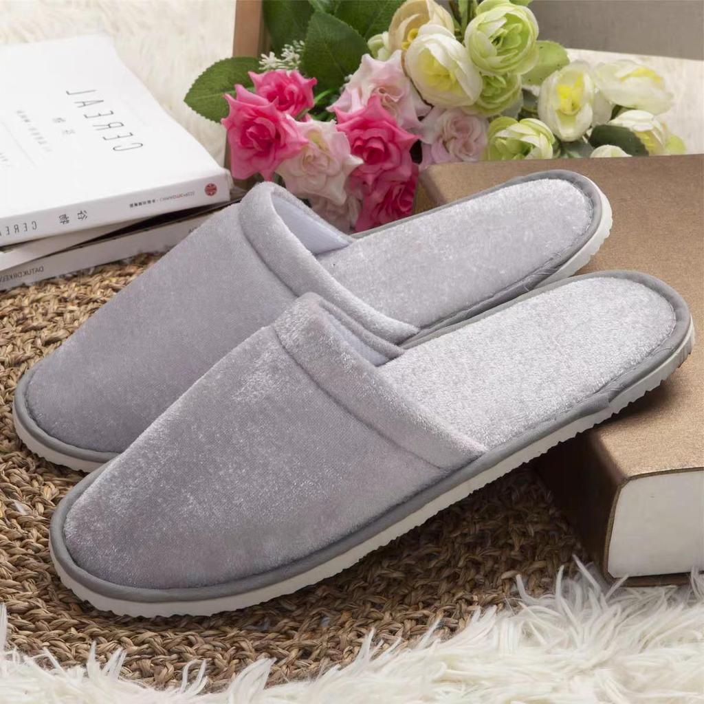 Unisex Disposable Slippers Hotel Travel Slipper Party Home Guest Use Men Women Shoes Salon Homestay