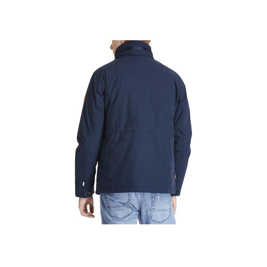 Timberland Three In One Detachable Waterproof Hooded Multi Pocket Jacket Men Jackets Dark-Blue A2EYQ-433