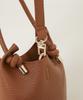 Nano Universe Knot Handle Big Tote Bag, Women's, F 050, Brown, 669-6132303