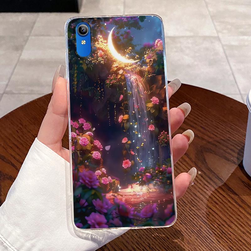 Case For Vivo Y91C / Y1S / Vivo 2015 / 1820 Luxury Cute Love Rabbit Funny Pattern Casing Ultra Thin Slim Clear Soft Phone Case