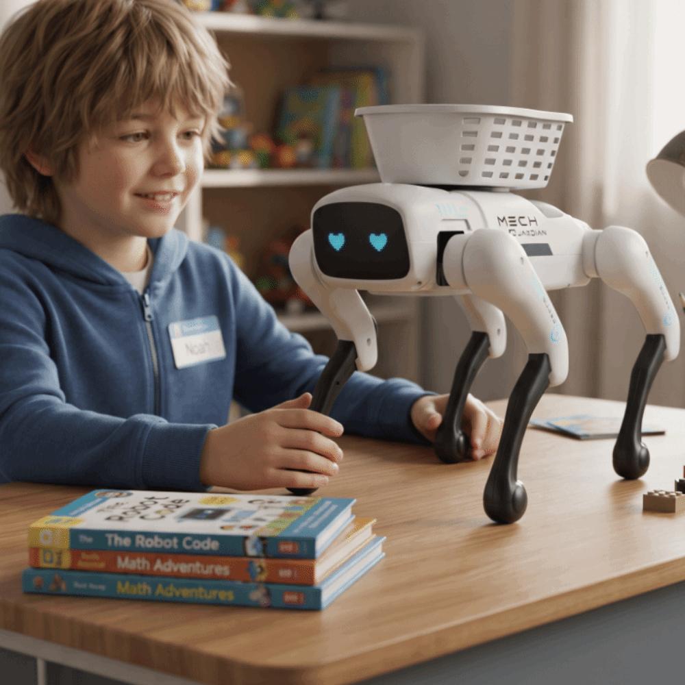 AI Programming Smart Robot Dog Bionic Remote Control Toy Intelligent Robot Dog Festival Gift