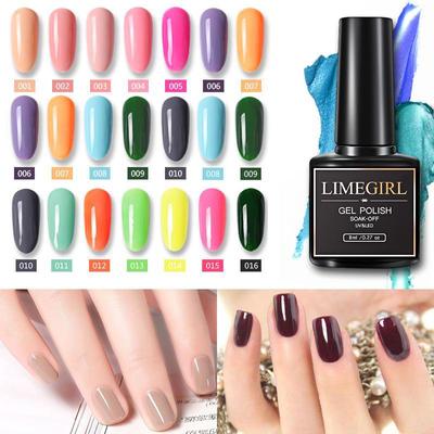 6Pcs/Lot Gel Polish Kit Different Colors Set Nail Polish Set for Manicure DIY Nail Art Nail Salon