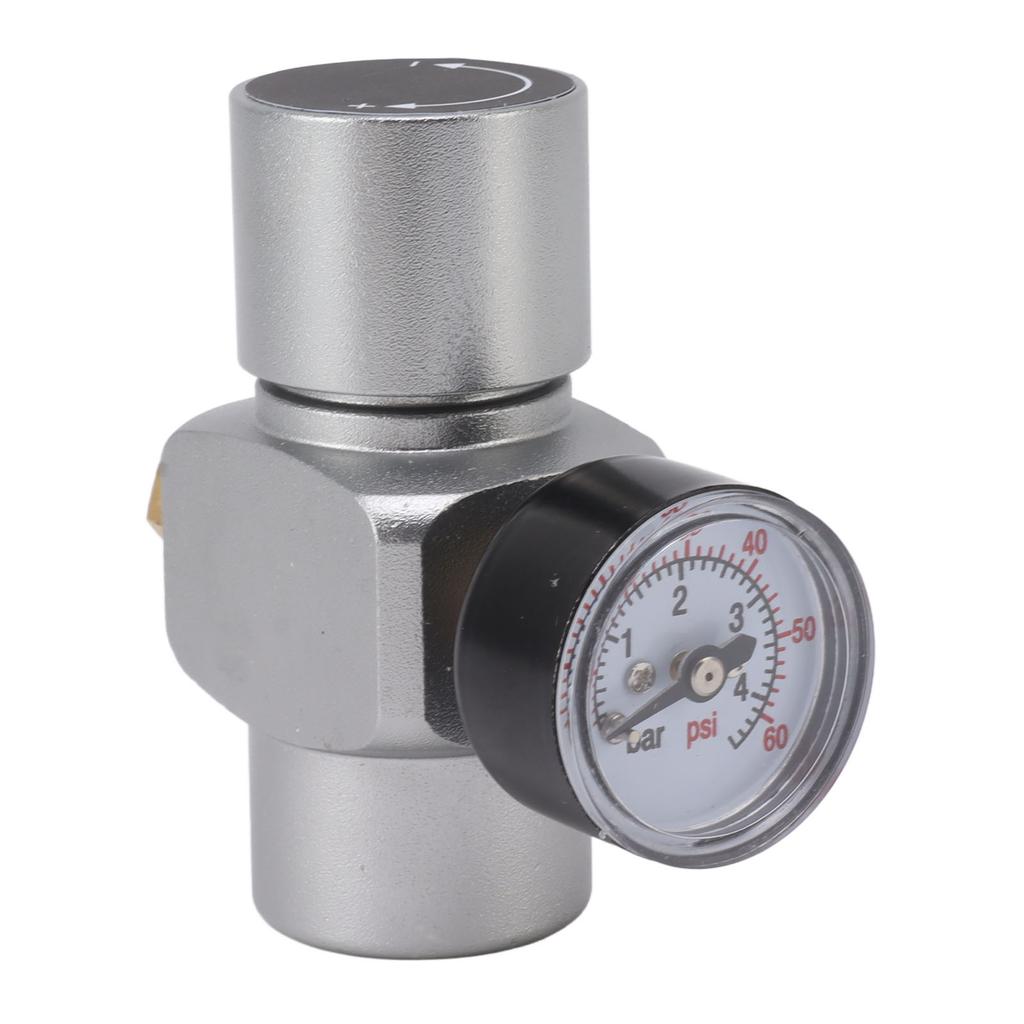 Valvola di riduzione della pressione dell'acqua 0?Regolatore di pressione in acciaio inossidabile da 60 PSI, tubo flessibile multifunzionale