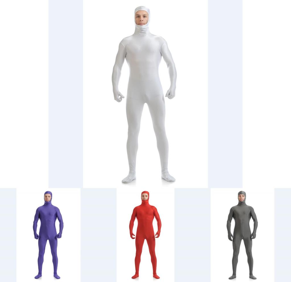 Premium Qualität Halloween Erwachsenen Morphsuit Kostüm für ultimativen Cosplay-Spaß