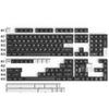173 Keys WOB SA Profile Minimalist Style Key caps Double Shot ABS Keycaps for Cherry Gateron MX Switches Mechanical Keyboard