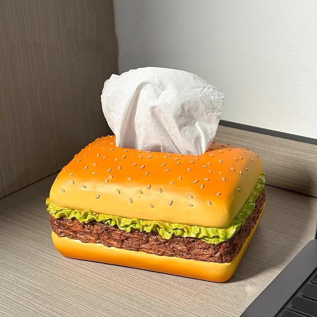 Schreibtisch Taschentuchhalter Hamburgerbox für Heimdeko Papierhandtuchaufbewahrung Serviette
