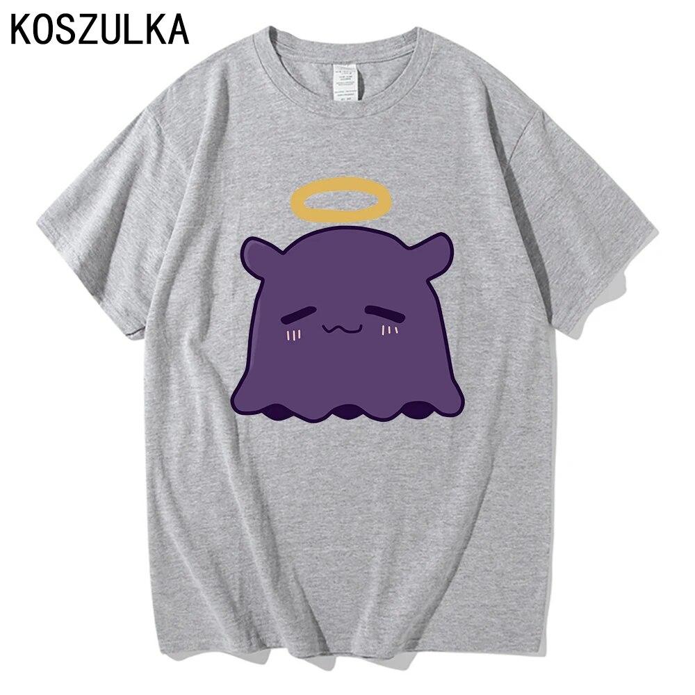Hololive Takodachi T-shirt High Quality Cotton Tee Shirt Summer T Shirts Graphic Sudaderas Tako Unisex/women Hip Hop Sweatshirts Unisex