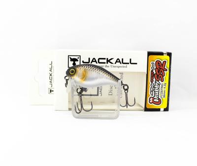 Jackall Chubby 38F SSR Schwimmender Köder UV Matt Silber & Schwarz (5298)