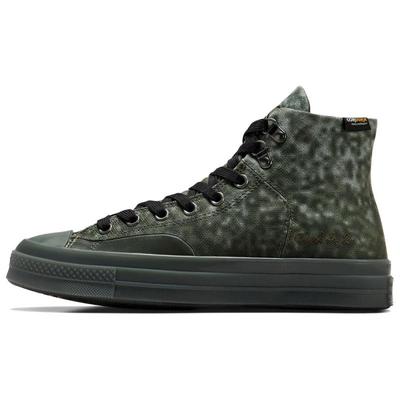 Patta X Chuck 70 Marquis Vintage High Top Canvas Shoes Unisex Army Green