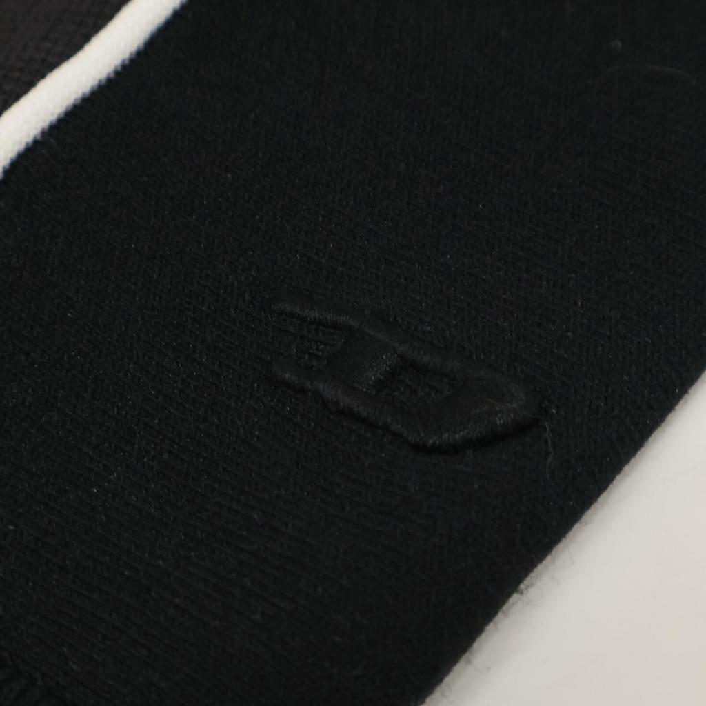 Diesel [Domestically Authorized] K-WICHITA Zip-Up Knit Jacket L blackUsed