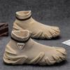Designer Flying Weave Men Casual Shoes Outdoor Breathable Non-slip Walking Sneakers Lightweight Comfortable Running Sport Shoes
