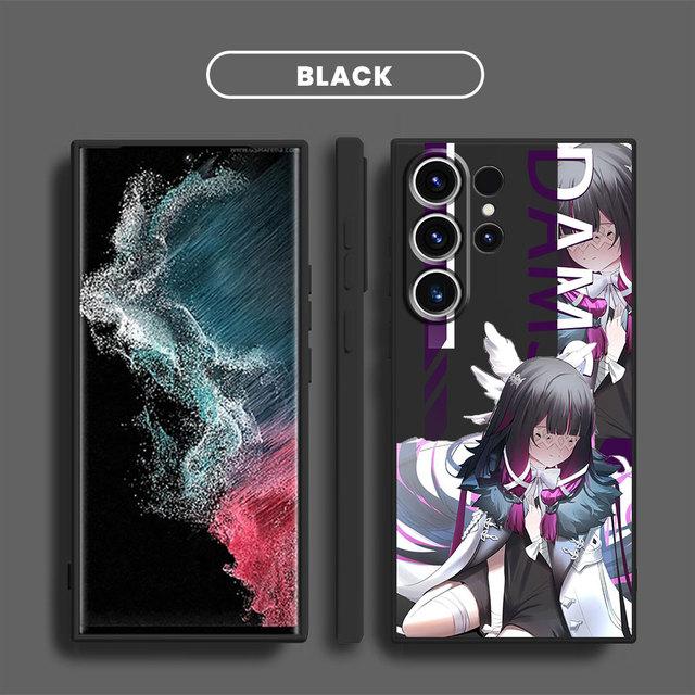 Husă de telefon Genshin Impact Peoples pentru Samsung Galaxy S20 Fe S23 Ultra S10e S9 Plus S8 S21 5g S10 S22 Husă lichidă pătrată de lux