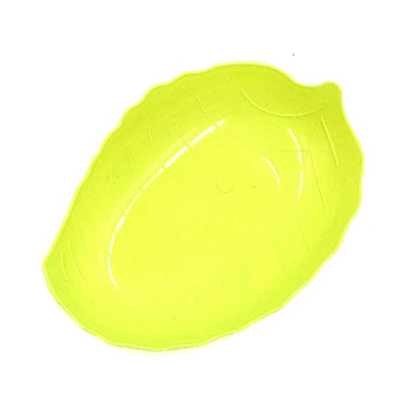 Miska na ovoce ve tvaru listu Plastová miska na ovoce Miska na sladkosti Miska na melounová semínka Miska na studené jídlo