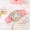 Barrel Womens Square Fashion 2020 Watch With Leather Strap Korean Style Casual For Students