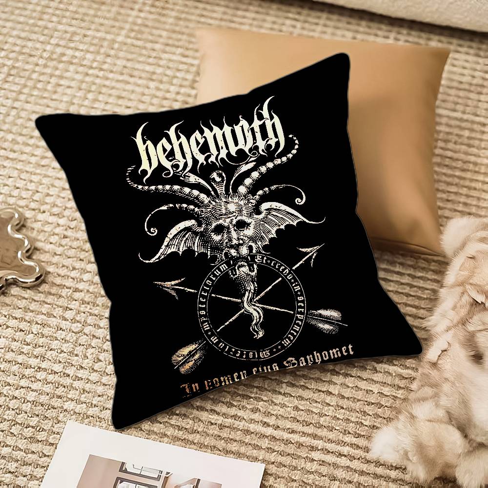 B-behe-moth-es Pillow Case Anti-dustmite Invisible Zipper Sofa Bed