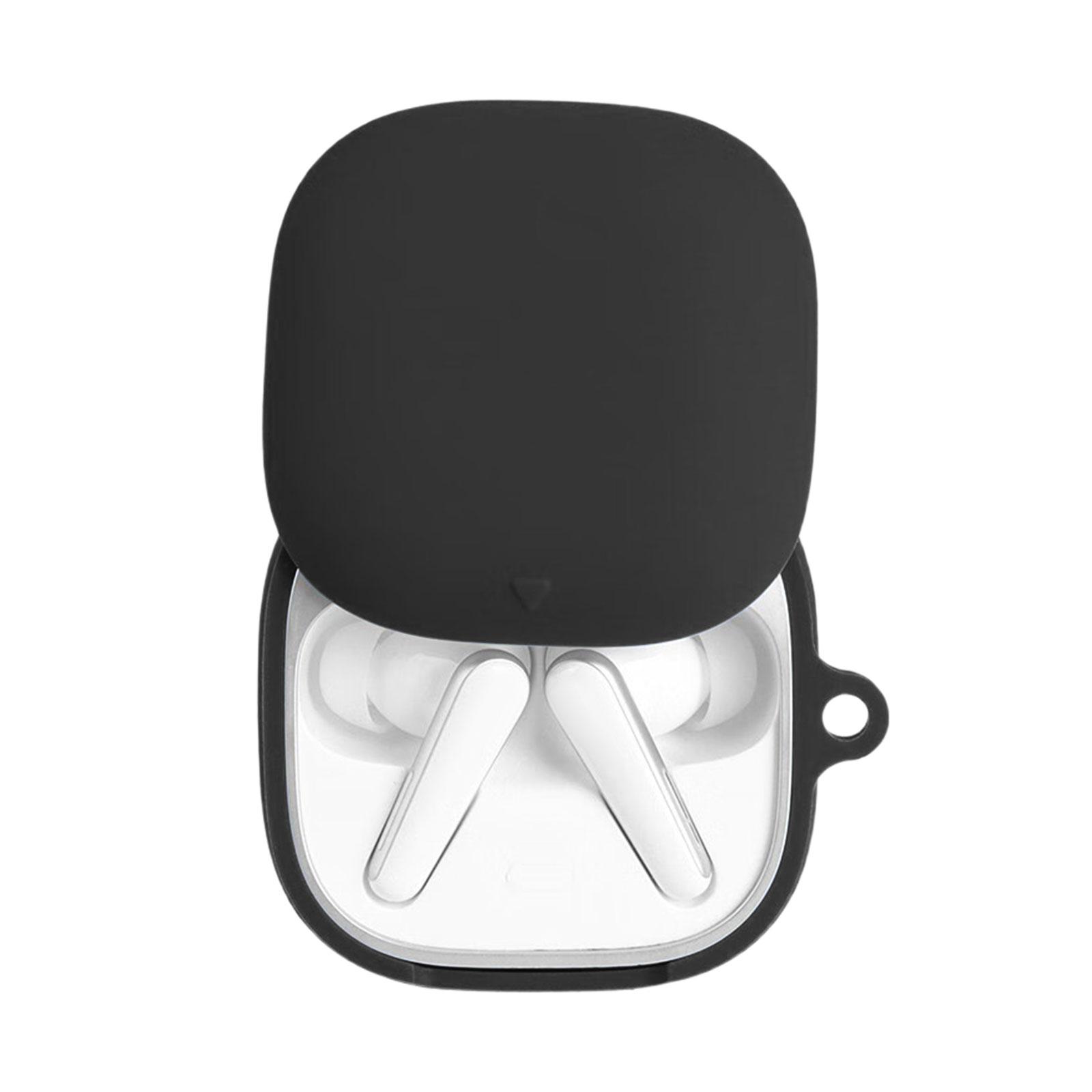 

Противоударный корпус для наушников, приятный для кожи, защитный, моющийся чехол, нескользящий для Liberty 5, защищает от случайного падения чёрный